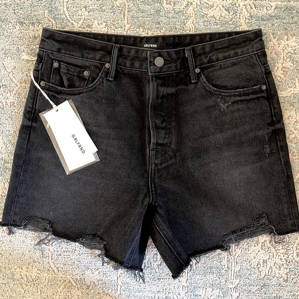 NWT Black Jourdan GRLFRND shorts 6 28